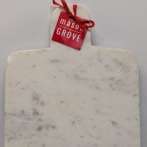 Beautiful Half Marble Half Wooden Cutting Board